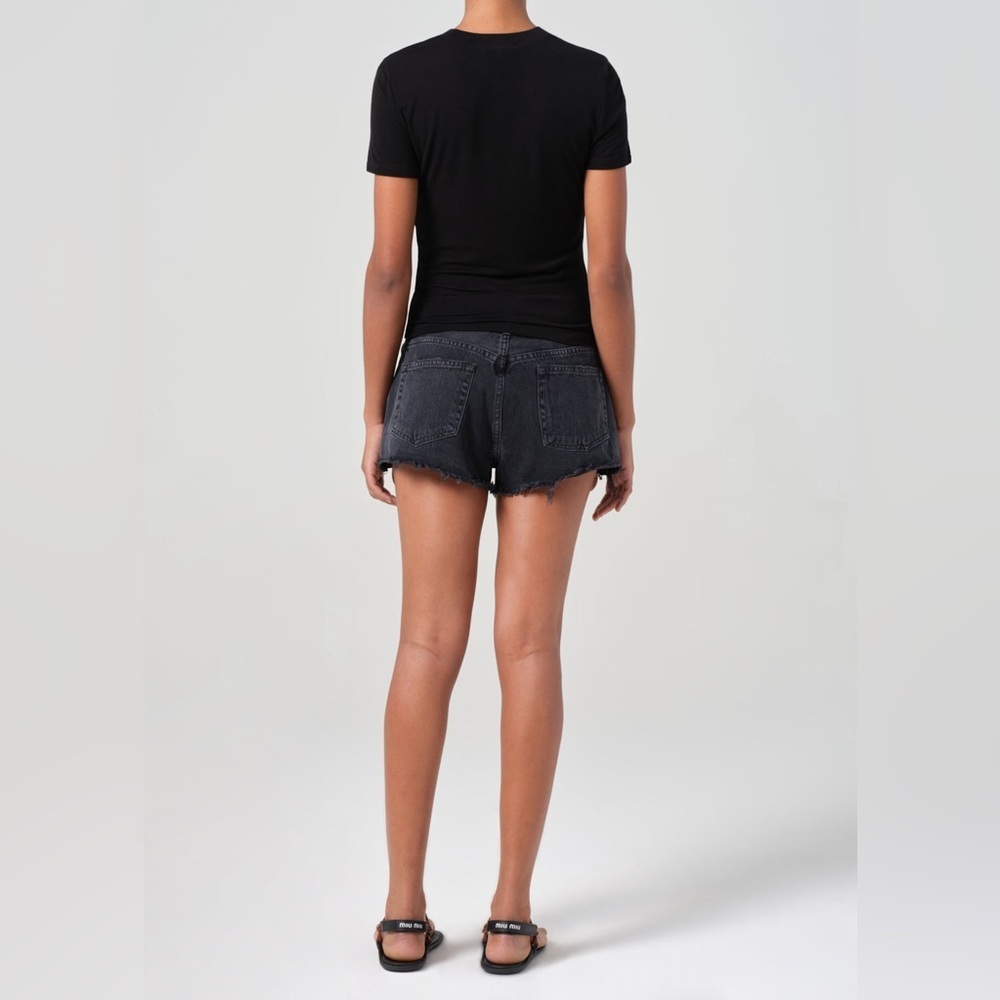 AGOLDE Parker Cut Off Shorts Size 27 - Picture 2 of 11